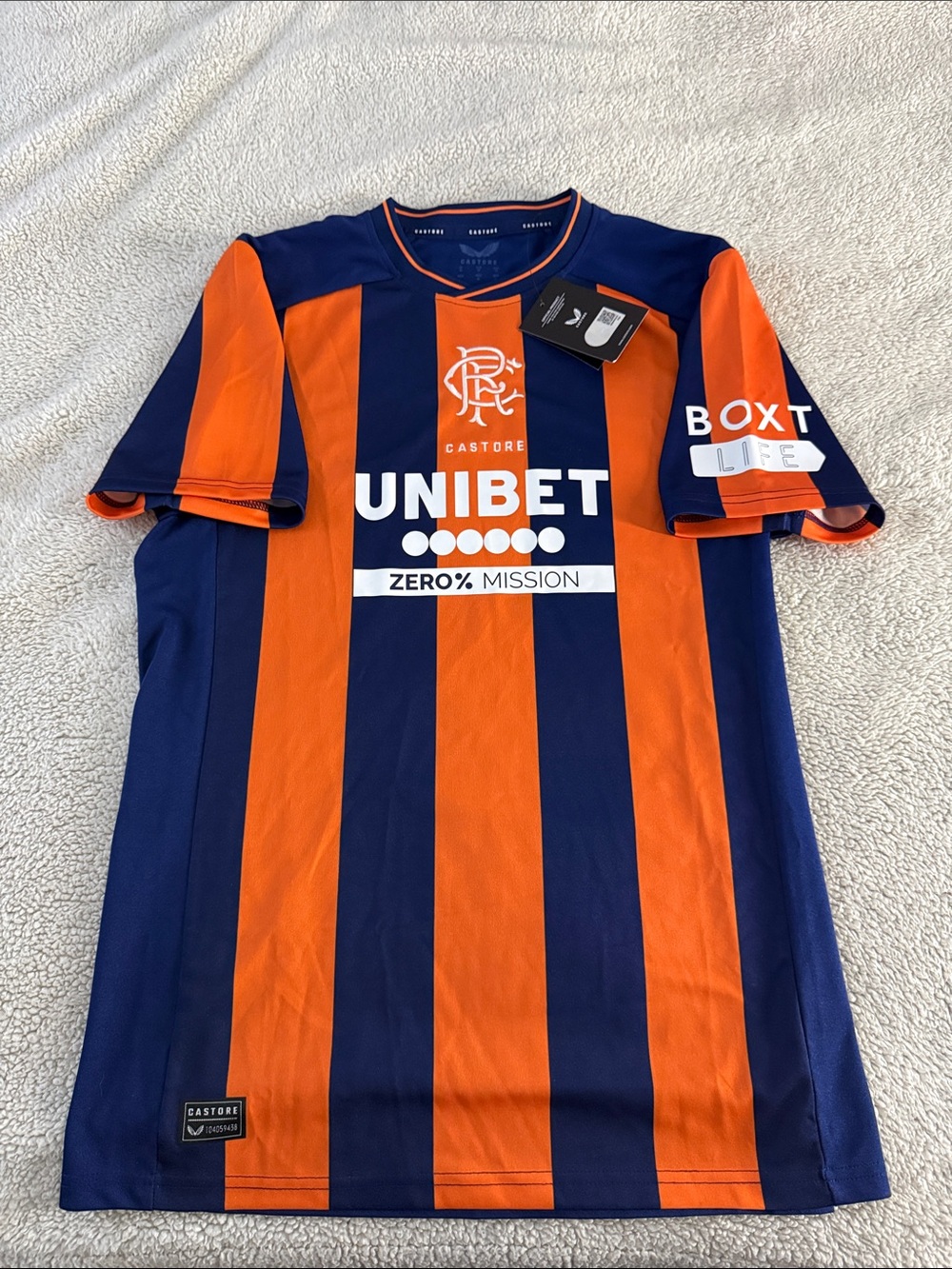 Rangers 🏴󠁧󠁢󠁳󠁣󠁴󠁿 Football Club 2023-24 Castore Third Away Jersey
